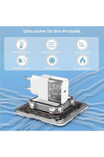 Load image into Gallery viewer, Apple Ipad Iphone 15/16 Plus/17 Pro Max Uyumlu 35w Hızlı Şarj Usb-c Type-c Pd Şarj Cihazı Şarj Aleti