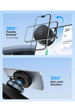 Load image into Gallery viewer, iPhone 13/14/15/16/17 Pro Max Uyumlu Magsafe Cam/Ayna/Torpido Vantuzlu 360 Araç içi Telefon Tutucu