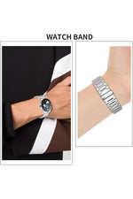 Load image into Gallery viewer, Huawei Watch GT2E/GT2/GT2 Pro/GT3/GT3 Pro/GT4 46mm Uyumlu Kordon Ayarlanablir Paslanmaz Parlak Metal