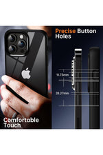 Load image into Gallery viewer, iPhone 13 Pro Max Uyumlu Kılıf Kamera Çevresi Metal Sararmaya Karşı Dayanıklı Koruyucu Silikon Kapak