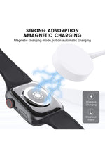 Load image into Gallery viewer, Apple Watch 9 8 7 6 5 4 3 Se Uyumlu Şarj Cihazı Manyetik Şarj Kablosu Type-c Şarj Aleti