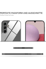 Load image into Gallery viewer, Samsung Galaxy A15 Uyumlu Kılıf 3D Kamera Koruma Darbe Önleyici Şeffaf Esnek Renksiz Silikon Kapak