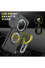 Load image into Gallery viewer, Honor X60 Pro Uyumlu Kılıf Kamera Korumalı Sürgülü 360 Dönebilen Magsafe Stand Koruyucu Tank Kapak