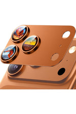 Load image into Gallery viewer, iPhone 17 Pro Max Uyumlu Kamera Koruyucu Lens Metal Temperli Cam Kamera Çevresi Tam Koruma