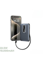Load image into Gallery viewer, iPhone 11/12/13/14/15/16 Plus/17 Pro Max Uyumlu Magsafe Powerbank Standl Hızlı Şarj Type-C USB QC PD