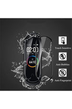 Load image into Gallery viewer, Xiaomi Mi Band 4 Uyumlu Tam Kaplayan Darbelere Karşı Dayanıklı Kırılmaz Cam Nano Ekran Koruyucu