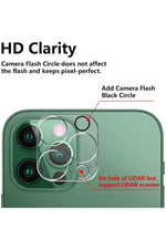Load image into Gallery viewer, iPhone 15 Pro/15 Pro Max Uyumlu Kamera Koruyucu Temperli Cam Çizilmelere Karşı Dayanıklı Kamera Lens