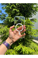 Load image into Gallery viewer, iPhone 16E Uyumlu Kılıf Sert Sararmaz Magsafe Kamera Korumalı Koruyucu Dayanıklı Kapak