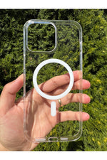 Load image into Gallery viewer, iPhone 16 Pro Max Uyumlu Kılıf Sert Sararmaz Magsafe Kamera Kenarı Koruyucu Dayanıklı Çöl Titanyum