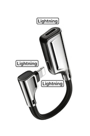 iPhone 14/13/12/11/X/8/7/Pro Max/Plus/Mini Uyumlu Kulaklık Çevirici Lightning Dönüştürücü Çoğaltıcı