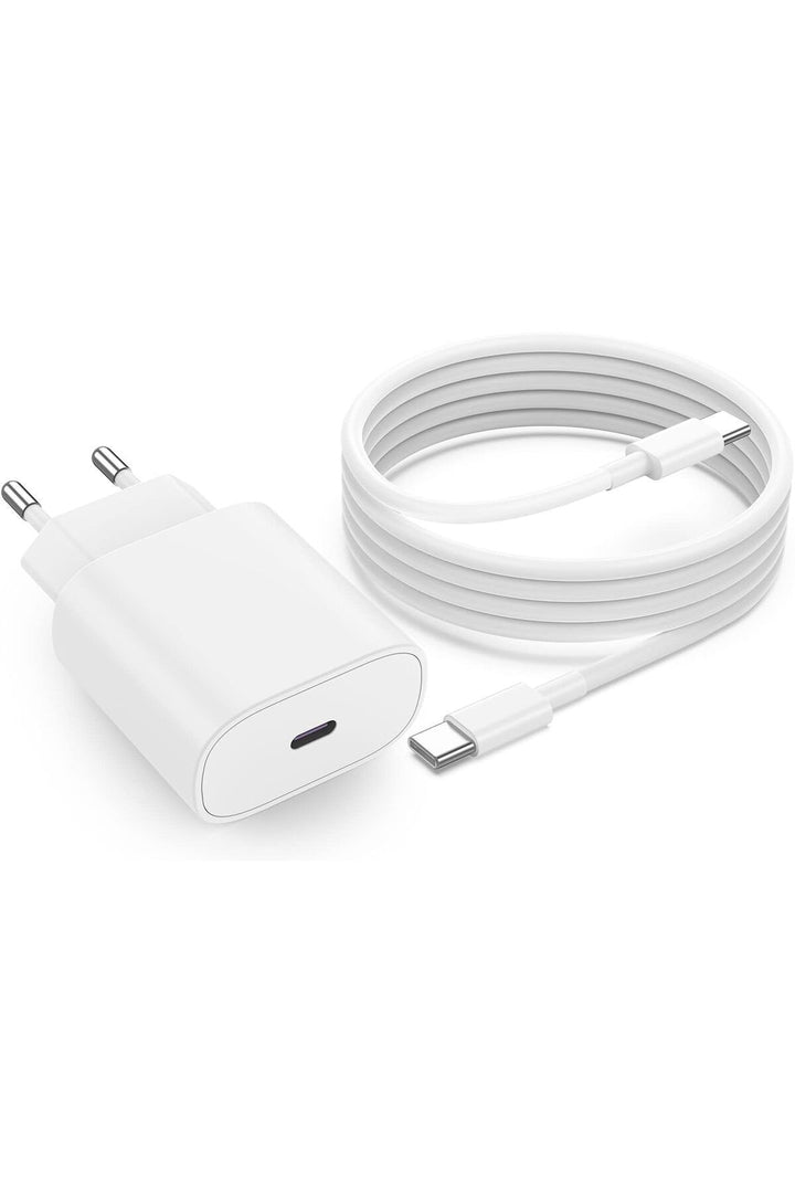 Samsung Galaxy S21/S22/S23/24/S24 Plus/S24 Ultra Uyumlu Hızlı Şarj 25W USB-C Type-C PD Şarj Cihazı