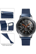 Load image into Gallery viewer, Huawei Watch GT/GT2E/GT2/GT2 Pro/GT3/GT3 Pro/GT4 46mm Uyumlu Kordon Mıknatıslı Parlak İnce Metal
