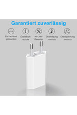 Load image into Gallery viewer, Apple iPad iPhone 4/5/6/7/8/8/Plus/Se/X/Xs/11/12/13/14 Uyumlu 1A 5W Şarj Adaptörü Şarj Başlığı/Cihaz