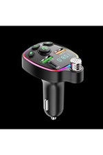 Load image into Gallery viewer, Bluetooth Araç Kiti Araç Fm Transmitter USB Type-C MP3 SD Kart Flash Için Uygun PD Çakmaklık Girişli