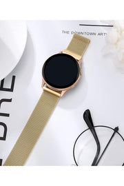 Huawei Watch GT/GT2E/GT2/GT2 Pro/GT3/GT3 Pro/GT4 46mm Uyumlu Metal Ayarlanabilir Mıknatıslı Kordon