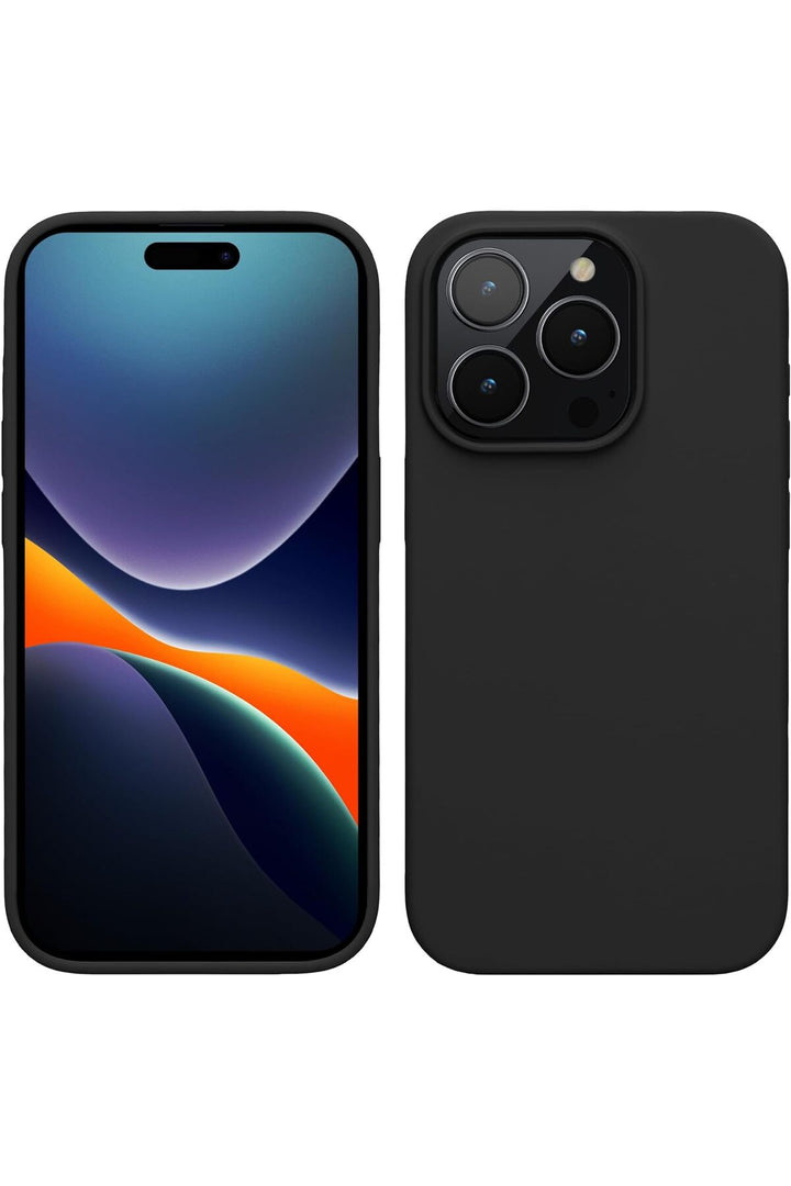 Yüksek Kaliteli iPhone 15 Pro Max Uyumlu Kılıf Liquid Silikon Renkli Mat Lekelere Dayanıklı Kaymaz