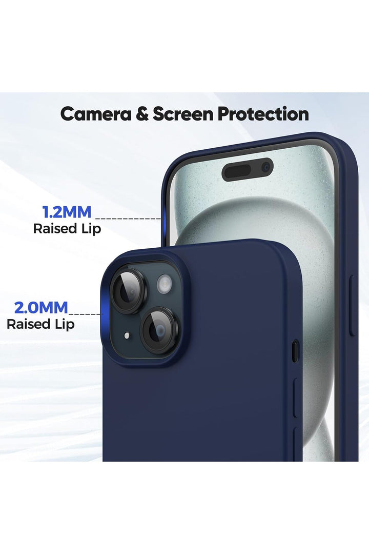 Yüksek Kaliteli iPhone 15  Uyumlu Kılıf Liquid Silikon Renkli Mat Lekelere Dayanıklı Kaymaz