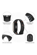 Load image into Gallery viewer, Xiaomi Mi Band 8 Uyumlu Kordon Liquid Silikon Ayarlanabilir Renkli Lekelere Dayanıklı Lansman Kordon