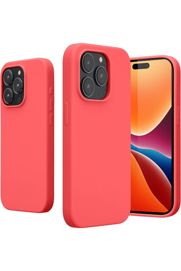 Yüksek Kaliteli iPhone 13 Pro Uyumlu Kılıf Liquid Silikon Renkli Mat Lekelere Dayanıklı Kaymaz