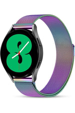 Load image into Gallery viewer, Huawei Watch GT/GT2E/GT2/GT2 Pro/GT3/GT3 Pro/GT4 46mm Uyumlu Kordon Mıknatıslı Parlak İnce Metal