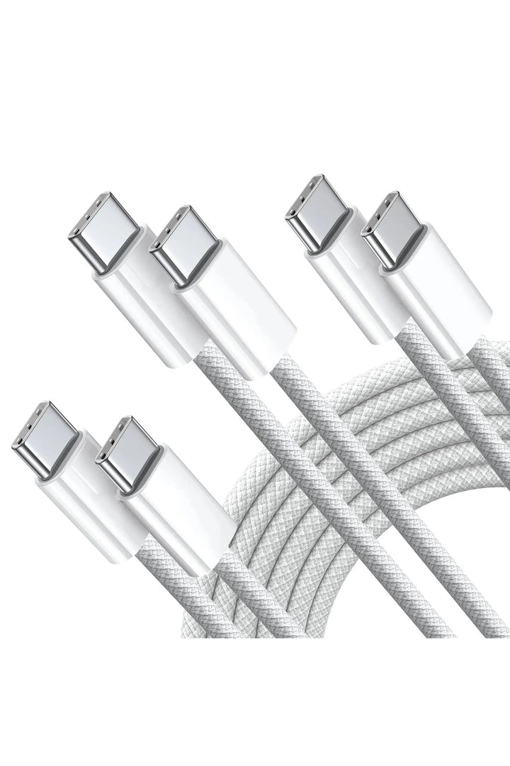 Apple Ipad Iphone 15/16 Plus/16/17 Pro Max Uyumlu 60w Hızlı Şarj Kablosu Örgü Usb-c Type-c Pd Kablo