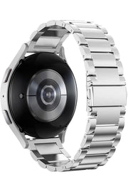 Huawei Watch GT2E/GT2/GT2 Pro/GT3/GT3 Pro/GT4 46mm Uyumlu Kordon Ayarlanablir Paslanmaz Parlak Metal