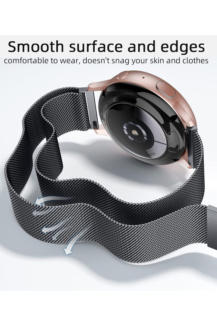 Huawei Watch GT/GT2E/GT2/GT2 Pro/GT3/GT3 Pro/GT4 46mm Uyumlu Metal Ayarlanabilir Mıknatıslı Kordon