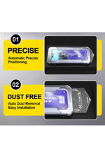 Load image into Gallery viewer, iPhone 12 Uyumlu Ekran Koruyucu Takma Aparatlı Kolay Kurulum Darbelre Dayanklı Temperli Cam