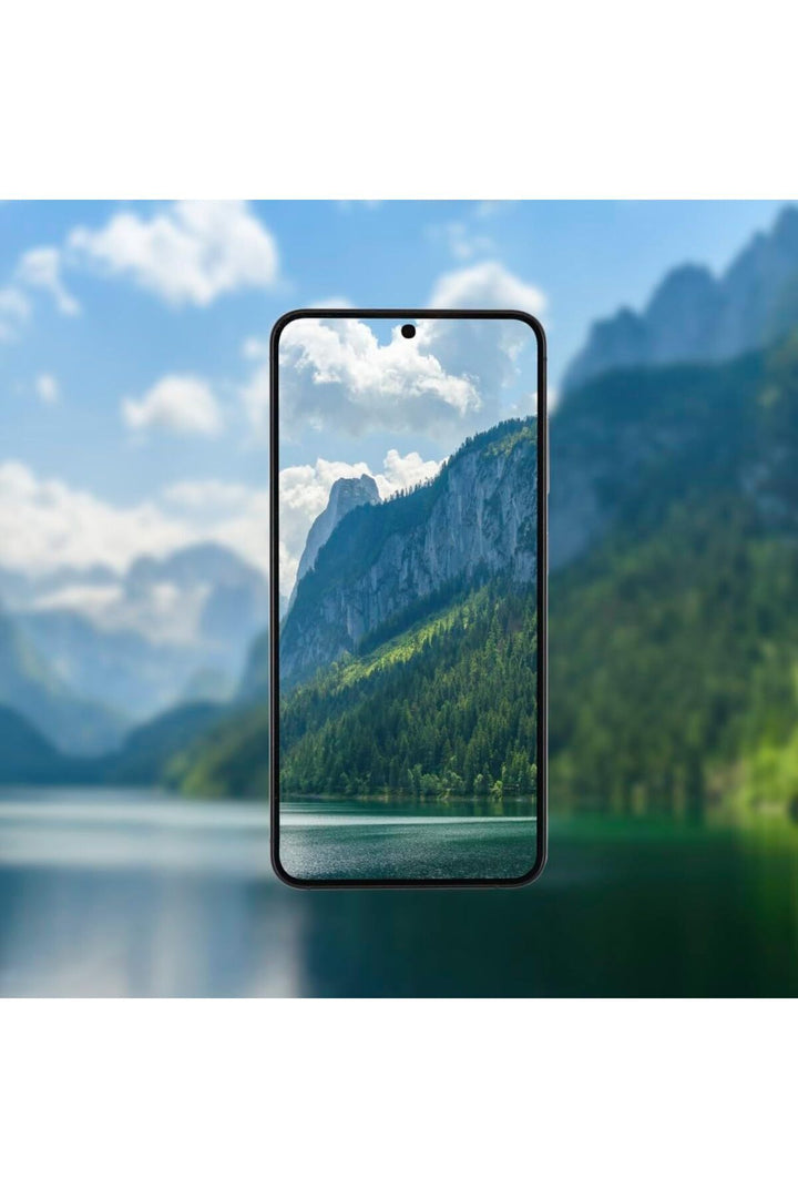 Samsung Galaxy S24 Ultra Uyumlu Ekran Koruyucu Temperli Cam Kenarları Kavisli Parmak İzi için Uygun