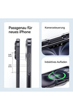 Load image into Gallery viewer, iPhone 16 Plus Uyumlu Kamera Çıkıntlı Korumalı Darbe Önleyici Şeffaf Esnek Renksiz Silikon Kapak