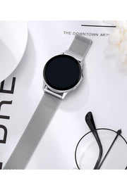 Huawei Watch GT/GT2E/GT2/GT2 Pro/GT3/GT3 Pro/GT4 46mm Uyumlu Metal Ayarlanabilir Mıknatıslı Kordon
