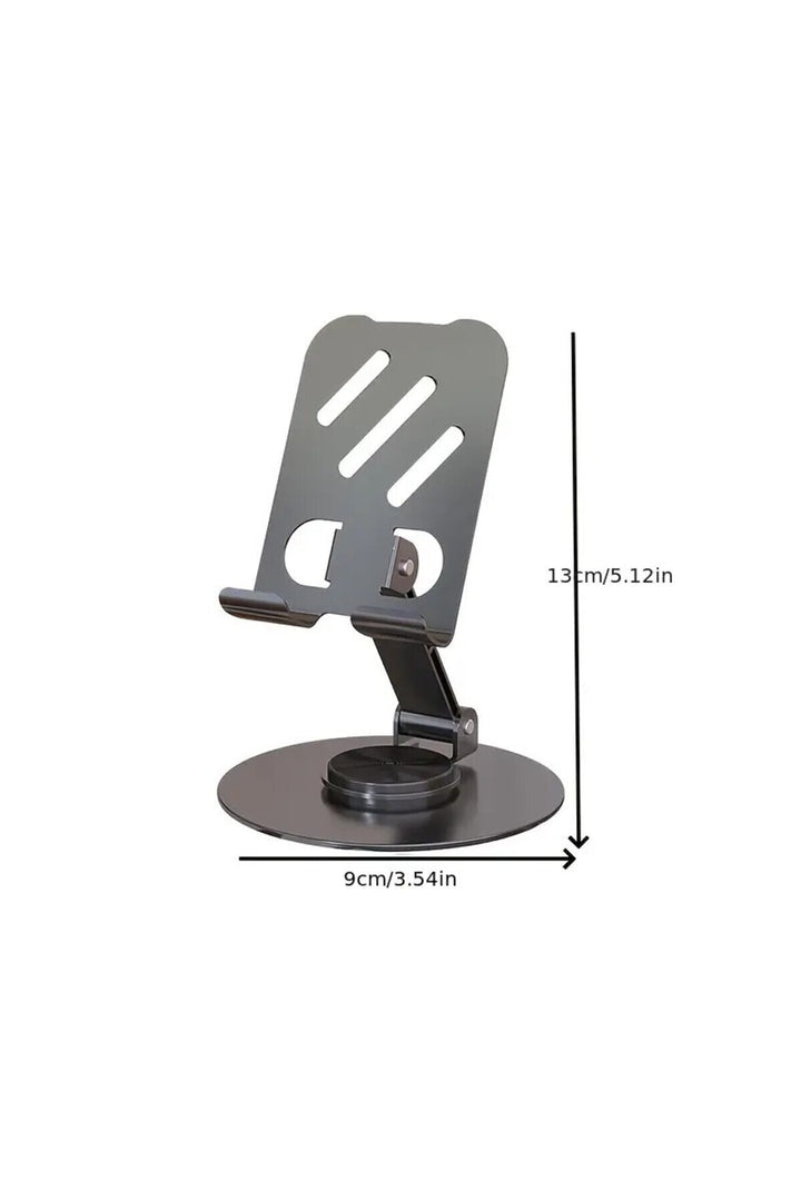 Yüksek Kaliteli Katlanabilir ve Ayarlanabilir Tablet Standı Telefon Tutucu Stand Masa üstü Gri Stand