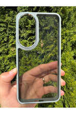 Load image into Gallery viewer, Samsung Galaxy S23 Fe Uyumlu Kılıf Siyah Transparan Şeffaf Kamera Çevresi Metal Koruyucu Silikon