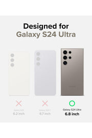 Samsung Galaxy S24 Ultra Uyumlu Kılıf Kamera Çıkıntılı Şeffaf Magsafe Kablosuz Şarj Destekli Kapak