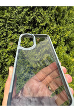 Load image into Gallery viewer, Samsung Galaxy S23 Fe Uyumlu Kılıf Siyah Transparan Şeffaf Kamera Çevresi Metal Koruyucu Silikon