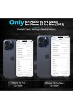 Load image into Gallery viewer, iPhone 15 Pro Max Uyumlu Kamera Lens Koruyucu Dayanıklı Renkli Metal Temperli Cam Kamera Lens Koruma