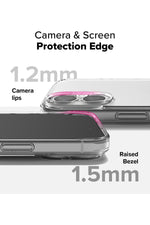 Load image into Gallery viewer, iPhone 16 Uyumlu Kamera Çıkıntlı Korumalı Darbe Önleyici Şeffaf Esnek Renksiz Silikon Kapak