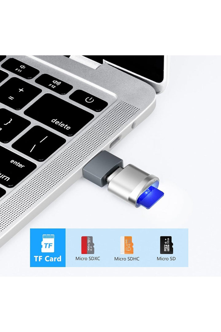 Type-C To Micro SD/TF Card Metal Çevirici