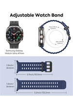 Load image into Gallery viewer, Samsung Galaxy Watch Ultra 47mm Uyumlu Kordon Liquid Silikon Spor Renkli Kordon