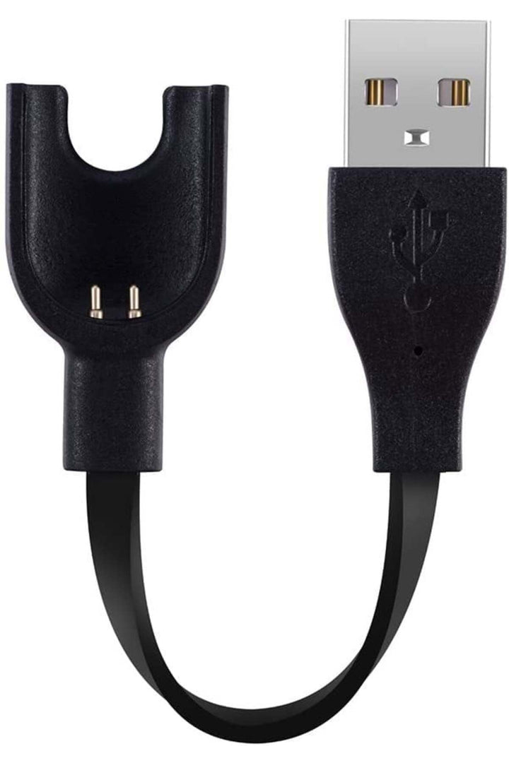 Xiaomi Mi Band 2 Uyumlu Şarj Kablosu Siyah Renk M2 Usb Şarj Aleti Kablosu Şarj Cihazı Kablosu