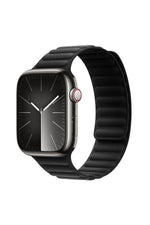 Load image into Gallery viewer, Apple Watch 9 8 7 6 5 4 3 2 1 Se 42mm/44mm/45mm/49mm Uyumlu Kordon Mıknatıslı Magnetli Deri Kordon