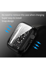 Load image into Gallery viewer, Apple Watch Watch 10 Serisi 42mm Uyumlu Kılıf Kasa ve Ekran Koruyucu Guard Case Renkli Kasa Koruma