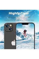 Load image into Gallery viewer, İphone 15/iphone 15 Plus Uyumlu Kamera Lens Koruyucu Dayanıkl Renkli Metal Temperli Cam Koruma