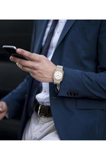 Load image into Gallery viewer, Apple Watch 9 8 7 6 5 4 3 2 Se 42mm/44mm/45mm/49mm Uyumlu Kordon Mıknatıslı Ayarlanabilir Metal