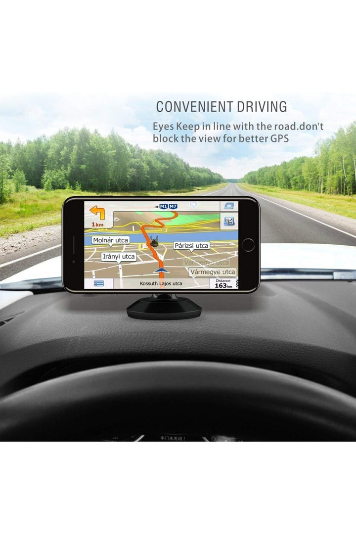 Araç İçi Telefon Tutucu Tüm Modeller ile Uyumlu 360 Dönebilen Metal Mıknatıslı Telefon Tutucu