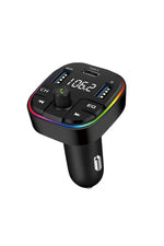 Load image into Gallery viewer, Bluetooth Araç Kiti Araç Fm Transmitter USB Type-C SD Kart MP3 Flash Için Uygun PD Çakmaklık Girişli