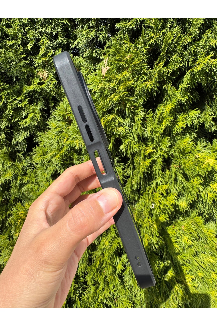 Tecno Spark 30C Uyumlu Kılıf Siyah Transparan Şeffaf Kamera Çevresi Metal Koruyucu Silikon Kapak