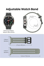 Load image into Gallery viewer, Samsung Galaxy Watch Ultra 47mm Uyumlu Kordon Liquid Silikon Spor Renkli Kordon