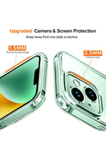 Load image into Gallery viewer, iPhone 15 Uyumlu Şeffaf Kılıf Kamera Çıkıntılı Koruyucu Slim Renksiz İnce Esnek Silikon Kapak
