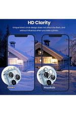 Load image into Gallery viewer, iPhone 16 Pro/16 Pro Max Uyumlu Kamera Koruyucu Temperli Cam Çizilmelere Karşı Dayanıklı Kamera Lens